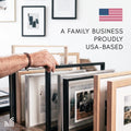 Americanflat 18x24 Poster Frame with Polished Plexiglass - Streamline Collection - Thin Border Picture Frame for Wall Display - Hanging Hardware Included - Black 🍁 All In One Marketplace Canada