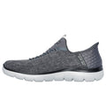 Skechers Men's Summits Key Pace Hands Free Slip-in Sneaker,Charcoal/Black,11 Wide 🍁 All In One Marketplace Canada