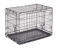 MidWest Homes for Pets 30-Inch New World Crate for Medium Breeds, 21-40 lbs, Double Door Folding Dog Crate, Leak-Proof Tray & Secure Latches, Portable, Durable & Easy to Assemble 🍁 All In One Marketplace Canada