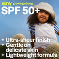 ATTITUDE Kids Mineral Sunscreen Lightweight Lotion SPF 50, Broad Spectrum Zinc Oxide, EWG Verified, Non-Nano, Water-Resistant 80 Minutes, Non-Greasy for Face & Body, Vegan, Watermelon & Coco Scent, 80 grams 🍁 All In One Marketplace Canada