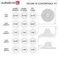 Quiksilver Men's Wide Brim Outdoor Lifeguard Straw Sun Hat, Natural, XX-Large 🍁 All In One Marketplace Canada