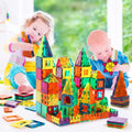 Magnetic Tiles, 110PCS Magnet Building Set, Magnetic Building Blocks,Construction STEM Toys for Kids, Gift for Boys Girls 🍁 All In One Marketplace Canada