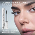 L’Oréal Paris Extensionist Mascara, Lengthening Mascara, Extension-like Length & Volume, For Sensitive Eyes, Clump-Free, True Brown WSH, 9.9 mL 🍁 All In One Marketplace Canada