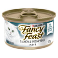 Fancy Feast Wet Cat Food, Pate Salmon & Shrimp Feast - 85 g Can (24 Pack) 🍁 All In One Marketplace Canada