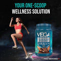 Vega Premium All-in-One Nutrition Protein Powder – 20g Plant-Based Vegan Protein, Vitamins & Probiotics, Mocha, 836g (20 Servings) 🍁 All In One Marketplace Canada