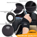 CERBONNY Carpal Tunnel Wrist Brace,2Pack Wrist Support Brace Adjustable Wrist Strap Reversible Wrist Brace for Sports Protecting/Tendonitis Pain Relief/Carpal Tunnel/Arthritis-Right&Left 🍁 All In One Marketplace Canada