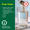 Organika Canadian-Made Belli Bliss Fibre | High Fibre Blend, 4 Diverse Sources of Fibre | Supports Digestive Health, Constipation Relief, Weight Control - Unflavoured, 10 x 14g sachets 🍁 All In One Marketplace Canada