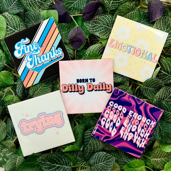 All the Feels Collection Coasters