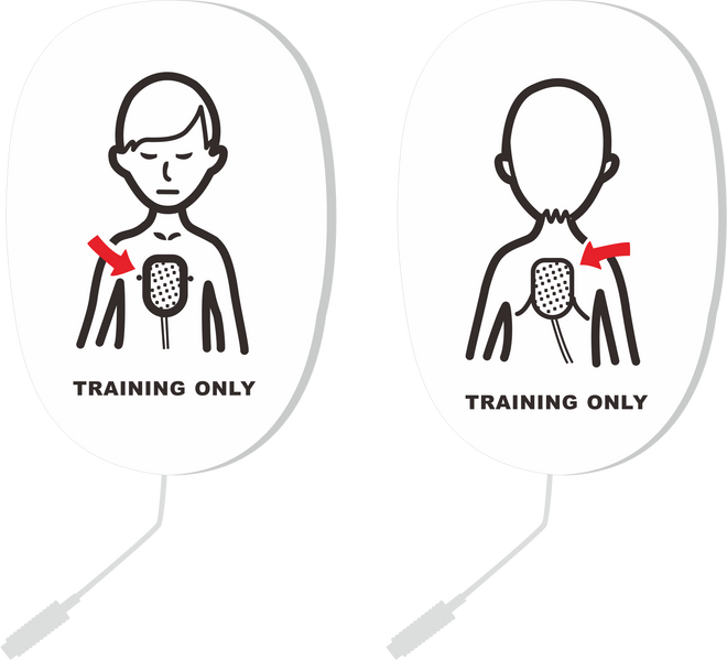 XFT 120C+ AED Trainer Replacement Pads