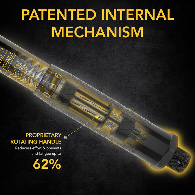 LEXIVON Torque Wrench 1/2-Inch Drive Click 10~150 Ft-Lb/13.6~203.5 Nm (LX-183) 🍁 All In One Marketplace Canada