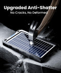 Solar Battery Trickle Charger for Car Battery, Portable and Waterproof Solar Battery Maintainer, Amorphous Silicon Solar Panel car Battery Charger (Solar Battery Charger 7.5W) 🍁 All In One Marketplace Canada