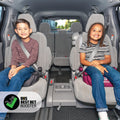 Diono Solana 2022, No Latch, Pack of 2 Backless Booster Car Seats, Lightweight, Machine Washable Covers, Cup Holders, Black Charcoal 🍁 All In One Marketplace Canada
