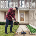 Westinghouse PWSC12 12" Pressure Washer Surface Cleaner Attachment - 3000 Max PSI, 1/4” Connector 🍁 All In One Marketplace Canada