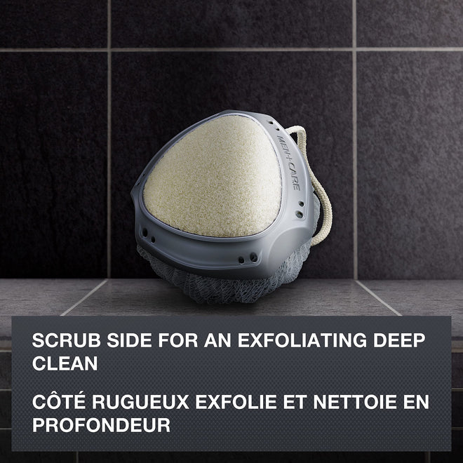 Dove Men+Care Active Clean Dual Sided Shower Tool, Deep Clean Exfoliator, Washes Away Odour-causing Bacteria (Pack of 4) 🍁 All In One Marketplace Canada