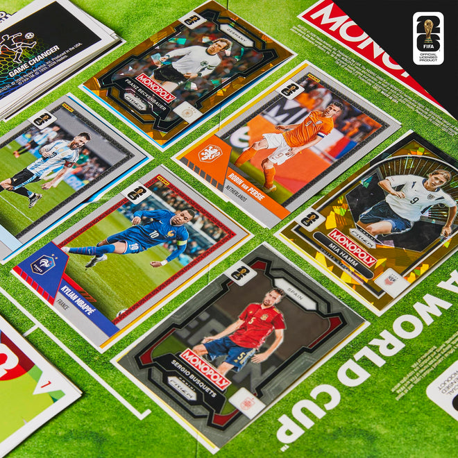 Monopoly Panini Prizm: FIFA World Cup Game I Soccer Board Game with Monopoly Panini Prizm FIFA World Cup 2026 Trading Cards I Ages 8+ (English Version) 🍁 All In One Marketplace Canada