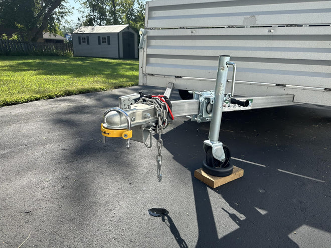PEAKTOW PTS0002 Heavy Duty Universal Adjustable Coupler Lock Trailer Hitch Storage Security Lock Fits 1-7/8, 2, 2-5/16 Inches Couplers 🍁 All In One Marketplace Canada
