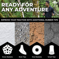Cascade Mountain Tech Aluminum Adjustable Lightweight Trekking Poles with Cork Grip and Quick Lock for Hiking, Walking and Running in All Terrains 🍁 All In One Marketplace Canada