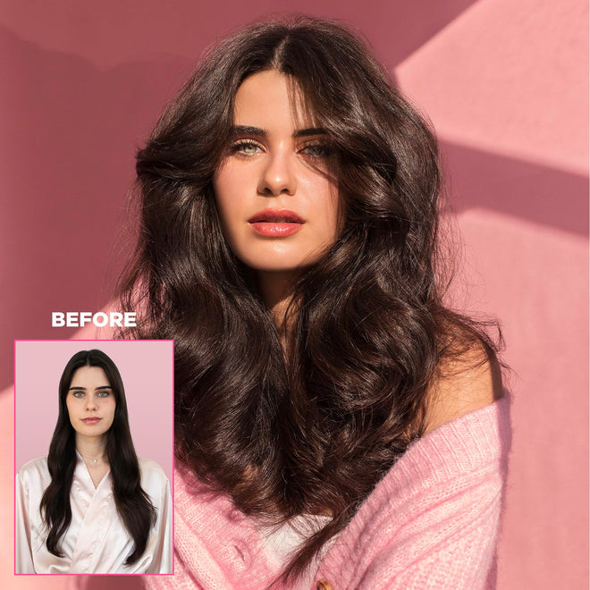 DESIGNME PUFF.ME Hair Mousse | Volumizing Mousse, Flexible Hold, Adds Body & Bounce | Heat Protection | Without Paraben, Sulfate & Alchohol | Volumizer for Fine Hair | Color Safe 🍁 All In One Marketplace Canada