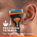 Gillette Razors, Fusion 5 Razor Men, 5-Blade, 1 Handle + 4 Refill 🍁 All In One Marketplace Canada