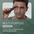 Panasonic ERGN30H nose & ear Hair Trimmer, Black Compact, 0.14 kilogram 🍁 All In One Marketplace Canada