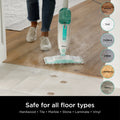 Shark S1000C Steam Mop, White/Seafoam Blue (Canadian Version), 12.68 fl oz 🍁 All In One Marketplace Canada