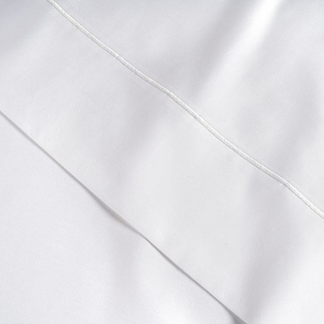 100% Egyptian Cotton Queen Sheets - 1000 Thread Count White Bed Sheets for Queen Size Bed, Long Staple Cotton Bedding Sheets, Sateen Weave, Luxury Hotel Sheets, Fits 17" Mattress 🍁 All In One Marketplace Canada