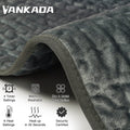 Heating Pad Electric Heat Pad, Hot Heated Pad,Moist Heat Heating Pad Moist and Dry Heat,Multiple Temp and Timer Settings (Gray green, 24"X12") 🍁 All In One Marketplace Canada
