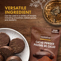 Rootalive Organic Raw Cacao Powder 454g (1lb), Premium Unroasted Cacao Bean powder in a Resealable Bag, Raw, Unsweetened, Vegetarian and Gluten-Free 🍁 All In One Marketplace Canada