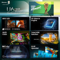 Hisense 55U68QF - 55" 4K UHD Best Value Mini-LED Smart Gaming Fire TV, QLED, Native 144Hz, Motion Rate 480, Dolby Vision IQ, Dolby Atmos, Game Mode Pro, Alexa Built in (2025 Model) 🍁 All In One Marketplace Canada