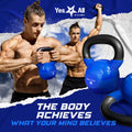 Yes4All Vinyl Coated Kettlebell Weights – Great for Full Body Workout and Strength Training – Vinyl Kettlebell 20 lbs 🍁 All In One Marketplace Canada