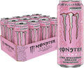 MONSTER ENERGY, Ultra Strawberry Dreams, 473 mL Cans (12 Pack) – Zero Sugar Energy Drink 🍁 All In One Marketplace Canada