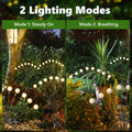 iBaycon 4 Pack Solar Firefly Lights Garden Pathway Outdoor Decor Warm White 🍁 All In One Marketplace Canada