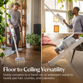 BISSELL PowerClean Cordless Vacuum Cleaner, Powerful Suction in Cordless Stick Vacuum, 200W, Tangle-Free Brush Roll, HEPA Sealed Allergen System, Self-Standing, Removable Battery, Wall Mount, 4173B 🍁 All In One Marketplace Canada