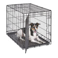 MidWest Homes for Pets 30-Inch New World Crate for Medium Breeds, 21-40 lbs, Single Door Folding Dog Crate, Leak-Proof Tray & Secure Latch, Portable, Durable & Easy to Assemble 🍁 All In One Marketplace Canada