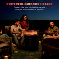 Ninja Fireside360 Smokeless Outdoor Fire Pit & Patio Heater – 3 Modes (Flame, Heat, Both), 80,000 BTUs, Propane Powered, Weather-Resistant, Hassle-Free Dial Control, OF101C (Canadian Version) 🍁 All In One Marketplace Canada