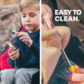 MalloMe Marshmallow Roasting Sticks - Smores Skewers for Fire Pit Kit - Hot Dog Camping Accessories Campfire Marshmellow 32 Inch Long Fork - 5 Pack 🍁 All In One Marketplace Canada