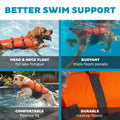 Outward Hound Granby Splash Orange Dog Life Jacket, Large 🍁 All In One Marketplace Canada