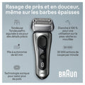 Braun Series 8 Electric Shaver for Men with Precision Long Hair Trimmer, Wet and Dry Electric Razor with Charging Stand and Travel Case, 8517s Galvano Silver 🍁 All In One Marketplace Canada