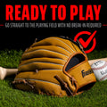 Franklin Sports Baseball and Softball Glove - Fieldmaster Adult + Youth Baseball Gloves - Men's + Women's Infield + Outfield Mitt - Right Hand Throw - 13" 🍁 All In One Marketplace Canada