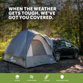 Napier Backroadz SUV Tent | 10' x 10' Vehicle Camping Tent | Fits All CUVs, SUVs, and Minivans | Sleeps 5 | Spacious, Durable, Easy Set-up | Gray/Green | Model 19100 🍁 All In One Marketplace Canada