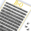B&Qaugen Lash Clusters 280 Pcs 40D-0.07D-9-16MIX B&Q LASH Individual Lashes 10D 20D 30D 40D 50D Cluster Lashes C D Curl Eyelash Clusters Soft Volume DIY Lash Extensions at Home (40D-0.07D,9-16MIX) 🍁 All In One Marketplace Canada