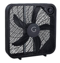 Genesis 20" Box Fan, 3 Settings, Max Cooling Technology, Carry Handle, Black (G20BOX-BLK) 🍁 All In One Marketplace Canada