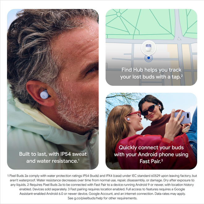 Google Pixel Buds 2a - Wireless Earbuds with Noise Cancellation - Hazel 🍁 All In One Marketplace Canada
