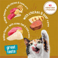Friskies Tasty Treasures Wet Cat Food, Poultry & Fish Combo Variety Pack 3 Flavours - 156 g Can (24 Pack) 🍁 All In One Marketplace Canada