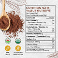 Rootalive Organic Raw Cacao Powder 454g (1lb), Premium Unroasted Cacao Bean powder in a Resealable Bag, Raw, Unsweetened, Vegetarian and Gluten-Free 🍁 All In One Marketplace Canada