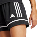 adidas Women's Squadra 25 Shorts, Black/Black/White, Medium 🍁 All In One Marketplace Canada