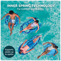 Swimways Elite Spring Float Hammock Pool Lounger, Inflatable Pool Floats Adult with Fast Inflation, Pool Hammock for Adults up to 250 lbs 🍁 All In One Marketplace Canada
