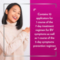 CanesBalance Bacterial Vaginosis Treatment and Prevention Gel - Treat And Prevent BV Symptoms, BV Treatment For Women, Relieves Vaginal Odor, Maintains Normal Vaginal pH, 10 Single-Use Applicators 🍁 All In One Marketplace Canada