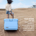 Coleman Pro 55-Quart Premium Wheeled Hard Cooler, Heavy-Duty Ultra-Light Portable Cooler with Wheels, Extra-Thick Insulation Keeps Ice up to 5 Days, 92-Can Capacity 🍁 All In One Marketplace Canada