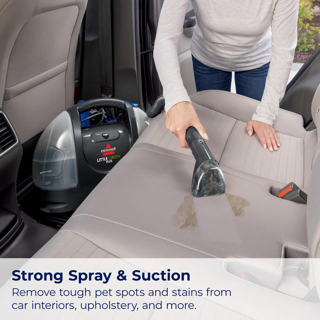 BISSELL - Portable Carpet Cleaner - Little Green Carpet & Upholstery Machine - 48oz Capacity with Stain Brush and self-Cleaning Hydro-Rinse Tool for Home and Automotive use 🍁 All In One Marketplace Canada